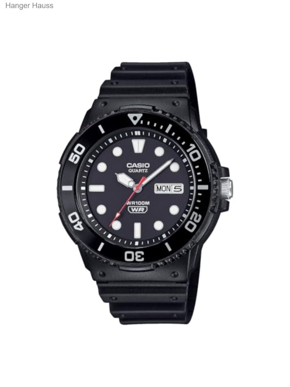 Casio Men's Quartz Watch, Water Resistant 100M, Day-Date Display, Rotating
